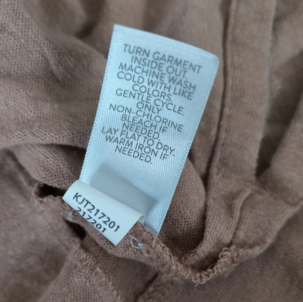 Pure J. Jill Women's Cardigan Beige Duster Button Sweater Size XS